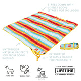 Meadow Mat Waterproof Blanket - GrandTrunk - Horizon, Large