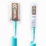 Caribbean Stand up paddleboard leash keeps you connected to your board. Suggested replacement every two (2) years.