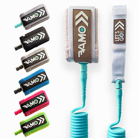 So many colors... Stand up paddleboard leash keeps you connected to your board. Suggested replacement every two (2) years.